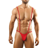 Itspleazure Red Sexy Mankini for Men